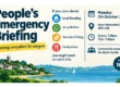 Event flyer: People's Emergency Briefing at Mylor Methodist Church, 5 October 2026.